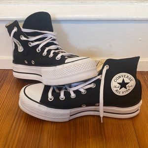 Black Platform Converse Chuck Taylor All Star Lift Platform Canvas